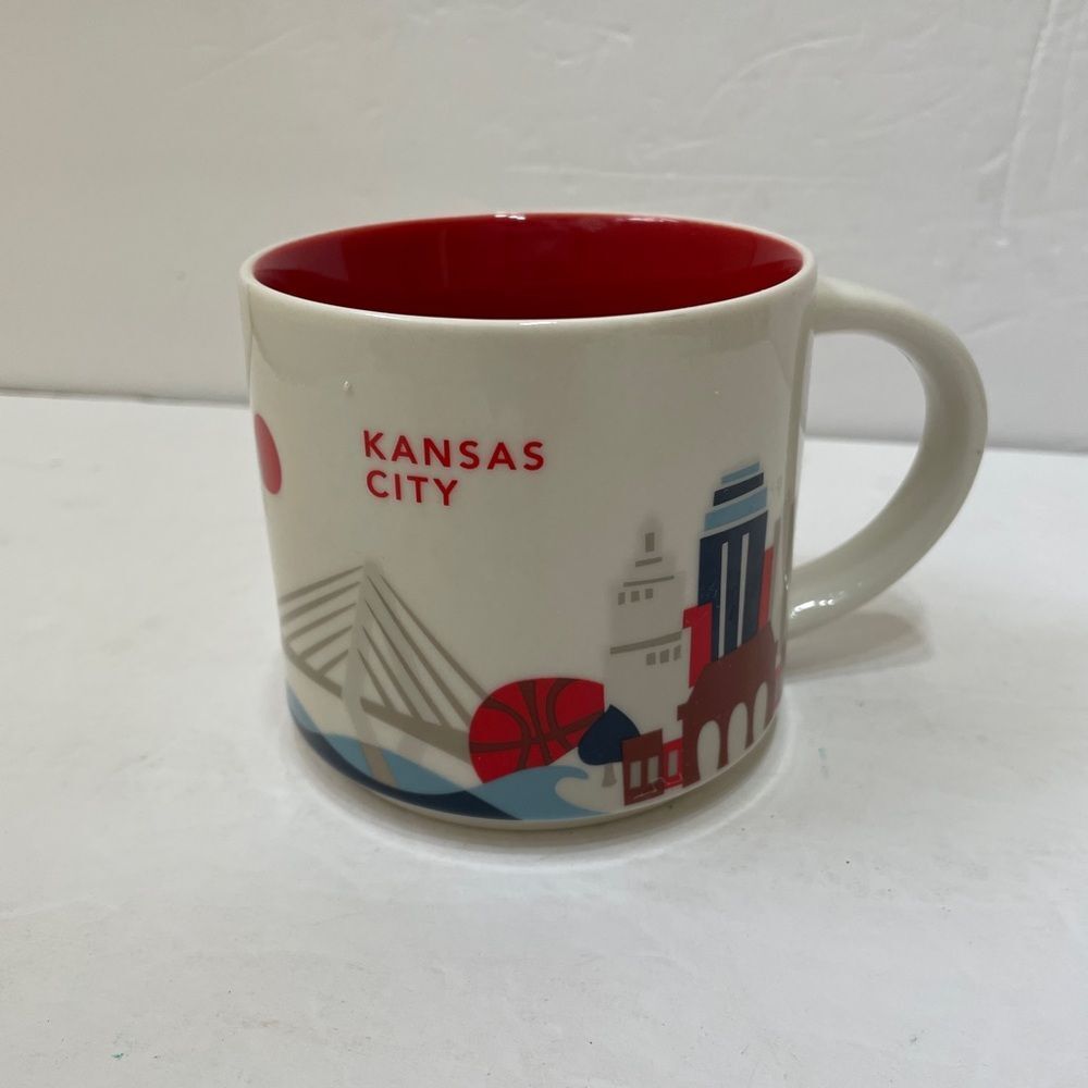 STARBUCKS YOU ARE HERE COLLECTION KANSAS CITY CERAMIC MUG